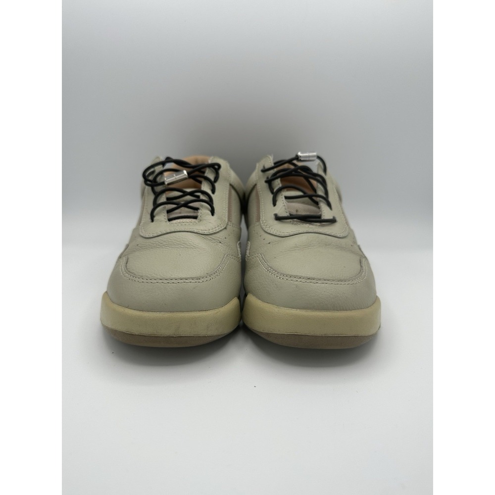 Rockport Prowalker Comfort Walking Shoe Men Size 7 Olive Beige Cream Leather - Picture 2 of 11